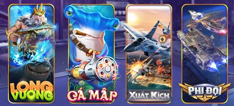 R365 game kỹ năng: bắn cá và mini game